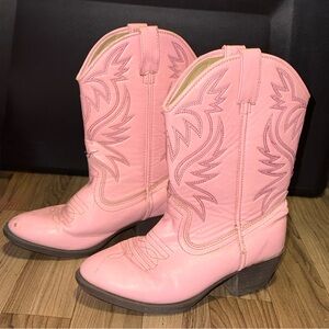 Austin Trading Co Pink Cowgirl Boots 2Y
